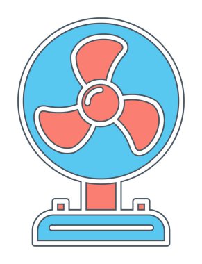 Fan vektör simgesinin gösterimi