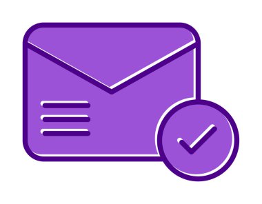 e- posta iletimi simge vektör illüstrasyonu