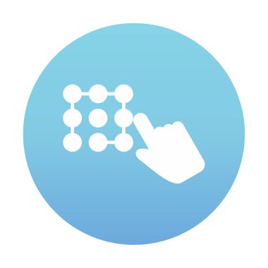 Erişim Kodu vektör çizimi