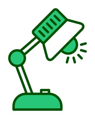 Elektrik süpürgesi ikon vektör illüstrasyonu