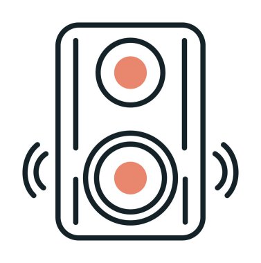 speaker icon, vector illustration simple design