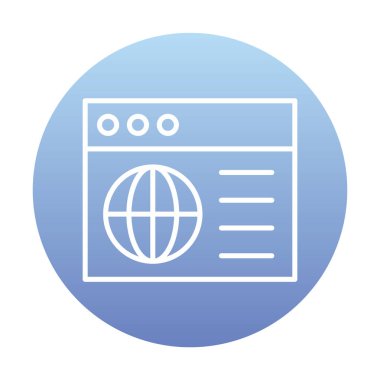 yaratıcı tarayıcı web sayfası simgesi