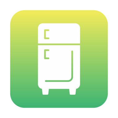 buzdolabı vektör simgesi çizelgesi çizimi