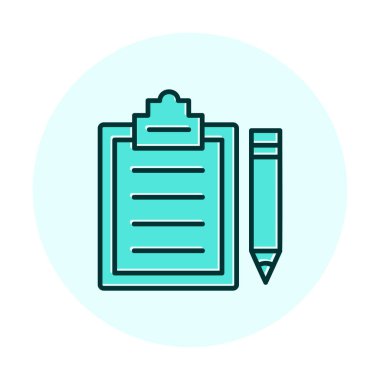 Pano simgesi, vektör illüstrasyonu basit tasarım