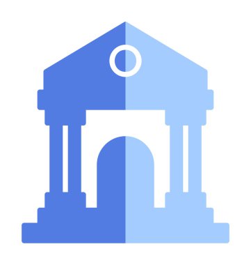 Simge vektör tasarlamak yapı Müzesi