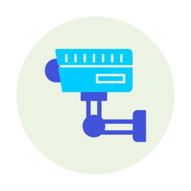 ccTV kamerasının vektör illüstrasyonu 