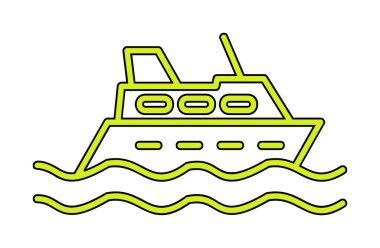 Gezinti. Web simgesi basit illüstrasyon 