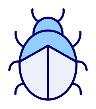  Basit Uğurböceği vektör çizimi