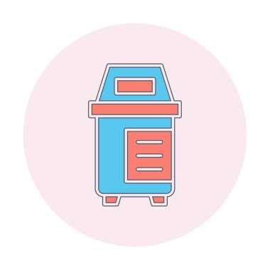 Bağış Kutusu vektör simgesi