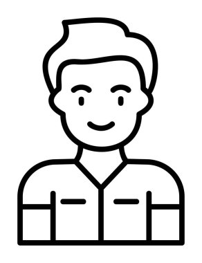 Dişçi web simgesi, vektör illüstrasyonu