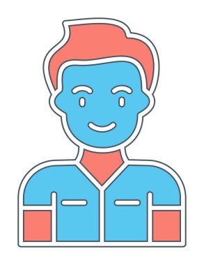 Dişçi web simgesi, vektör illüstrasyonu