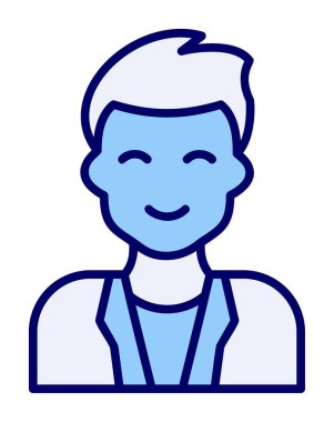 Doktor simgesinin vektör çizimi