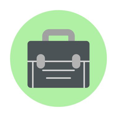 evrak çantası simgesi vektör illüstrasyon tasarımı