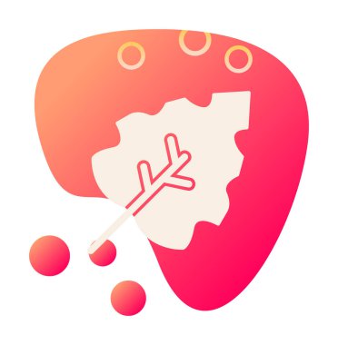 Doğa ve ekoloji sembolünün vektör illüstrasyonu. Doğa ve ekoloji hisse senedi vektörü çizimi. 