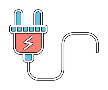 Dolgu simgesi, vektör illüstrasyonu   