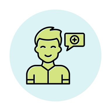 Pozitif Düşünce konsepti vektör illüstrasyonu