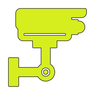 ccTV kamerasının vektör illüstrasyonu 