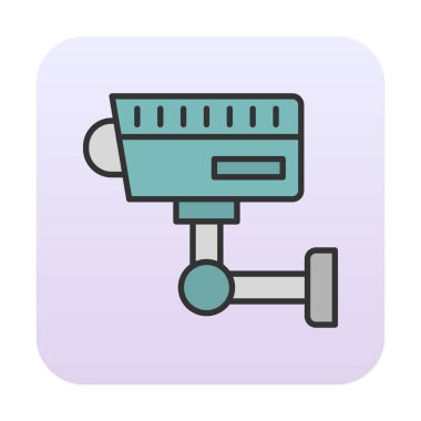 ccTV kamerasının vektör illüstrasyonu 