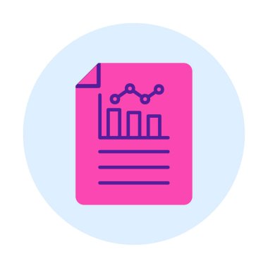 çubuk çizelgesi vektör illüstrasyonu