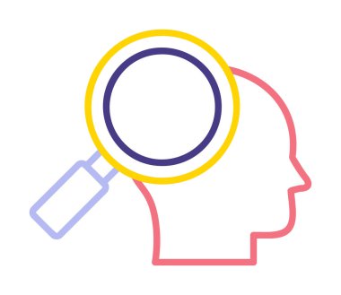 Büyütücü Cam Hat Simgesi