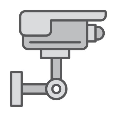 ccTV kamerasının vektör illüstrasyonu 