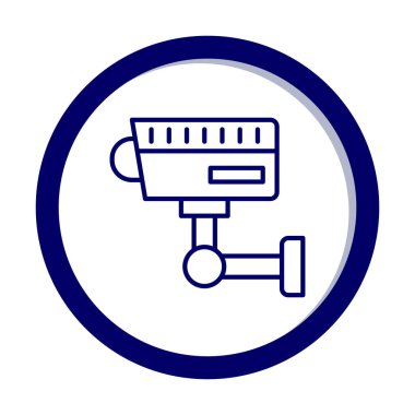 ccTV kamerasının vektör illüstrasyonu 