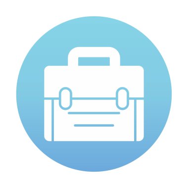 evrak çantası simgesi vektör illüstrasyon tasarımı