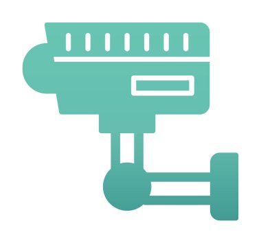 ccTV kamerasının vektör illüstrasyonu 