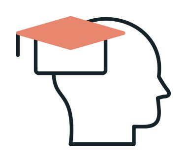 Eğitim ikonu vektör illüstrasyon tasarımı