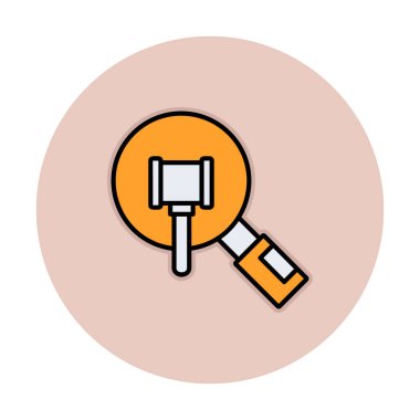 Büyütücü Cam Hat Simgesi