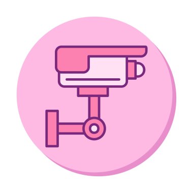 ccTV kamerasının vektör illüstrasyonu 