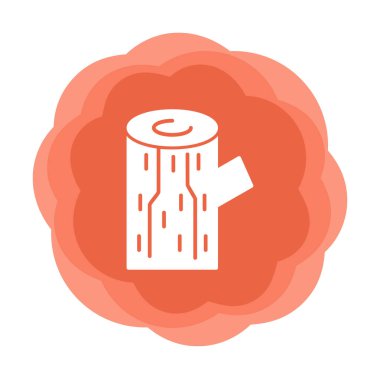 tahta günlük simgesi, vektör illüstrasyonu 