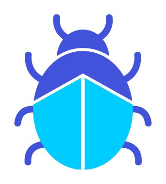  Basit Uğurböceği vektör çizimi