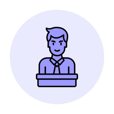 ana bilgisayar simgesi vektör çizimi