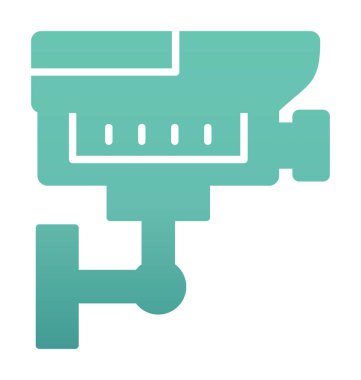 ccTV kamerasının vektör illüstrasyonu 