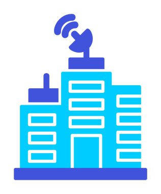 Basit Ağ Oluşturma simgesi, vektör çizimi