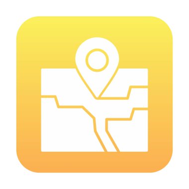 pin konum simgesi dış hat biçimi