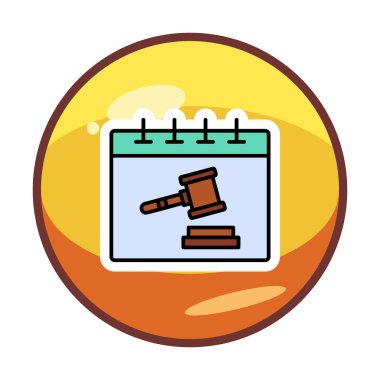 Düz simge teklif et, vektör illüstrasyonu