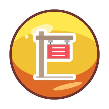 Tabela. Web simgesi basit tasarım 