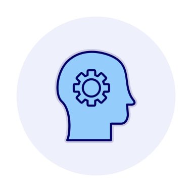 yaratıcı vektör düz renk simgesi 