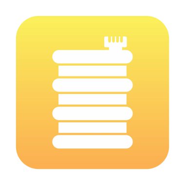 Fıçı ikonu. Vektör İllüstrasyonu