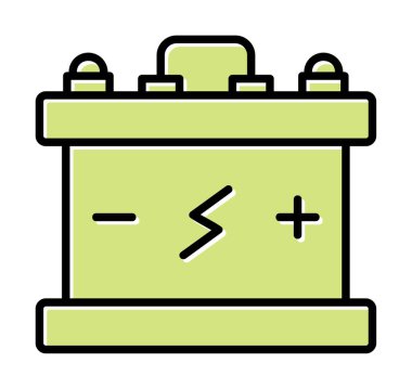 pil vektör illüstrasyonu              