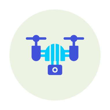 İHA simgesi, vektör illüstrasyonu  