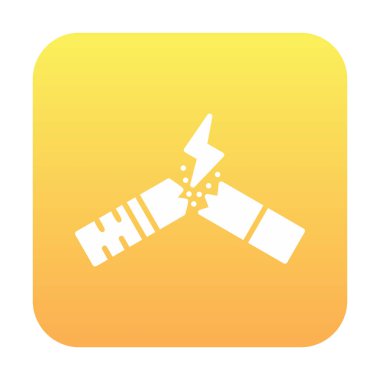 Sigara simgesini, vektör illüstrasyonunu bırak 