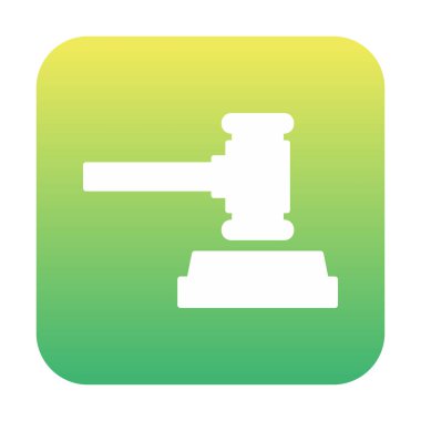 açık artırma çekiç ikonu vektör illüstrasyon tasarımı