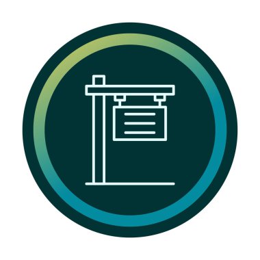 Tabela. Web simgesi basit tasarım 