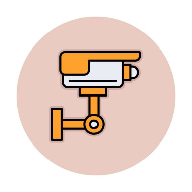 ccTV kamerasının vektör illüstrasyonu 