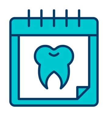 Vektör illüstrasyonundan diş atama simgesi 