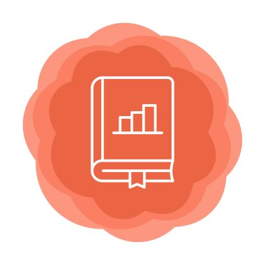 Çizelge simgesi, vektör illüstrasyonu   