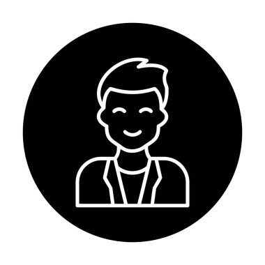 Doktor simgesinin vektör çizimi